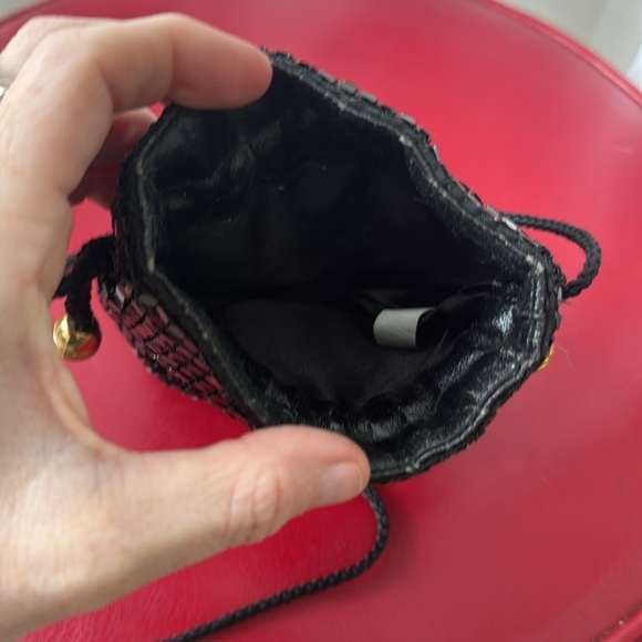 Black sequin purse - Picture 3 of 4